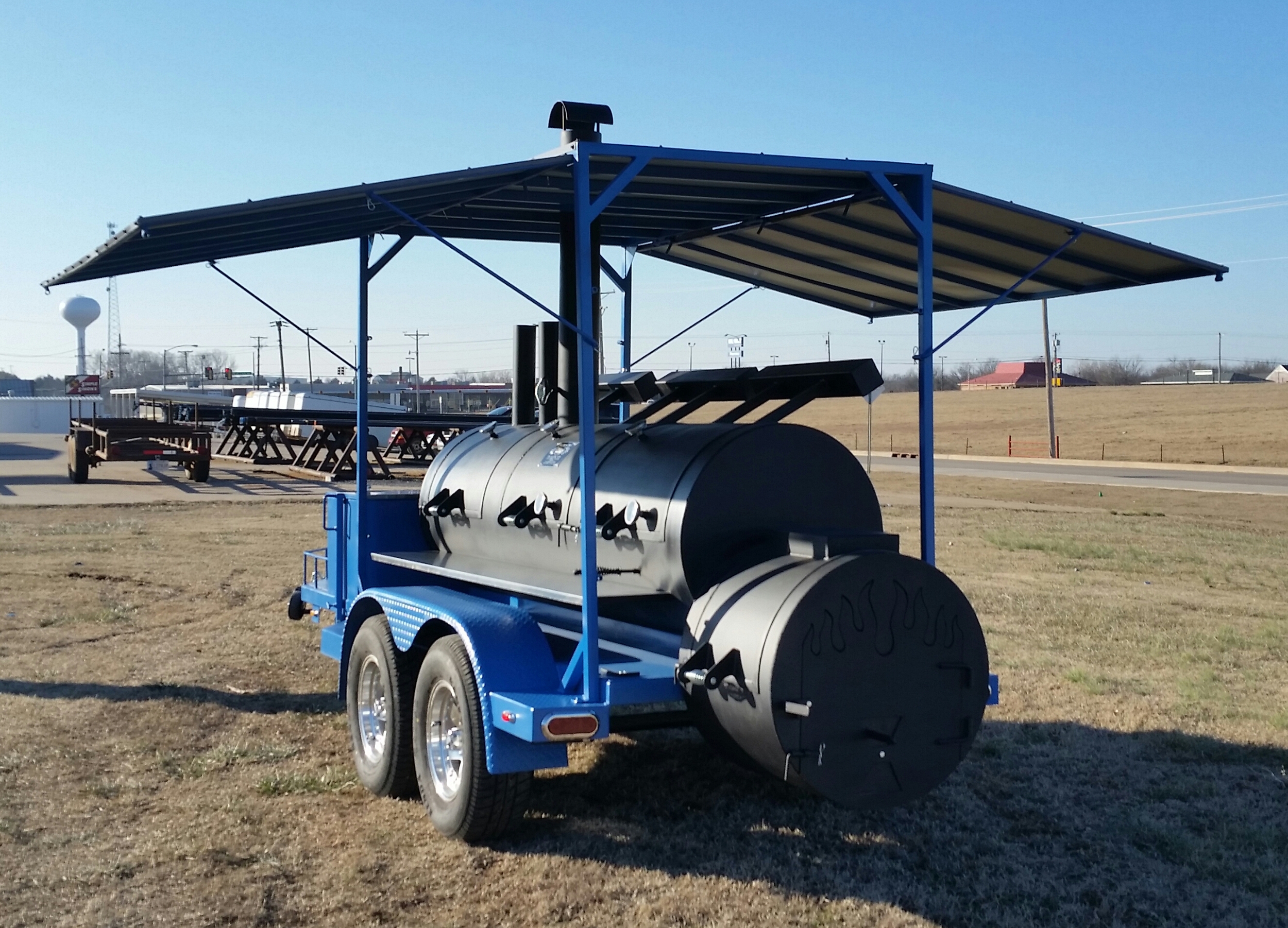  30" Triple Door w/Grill Zone &amp; Canopy 