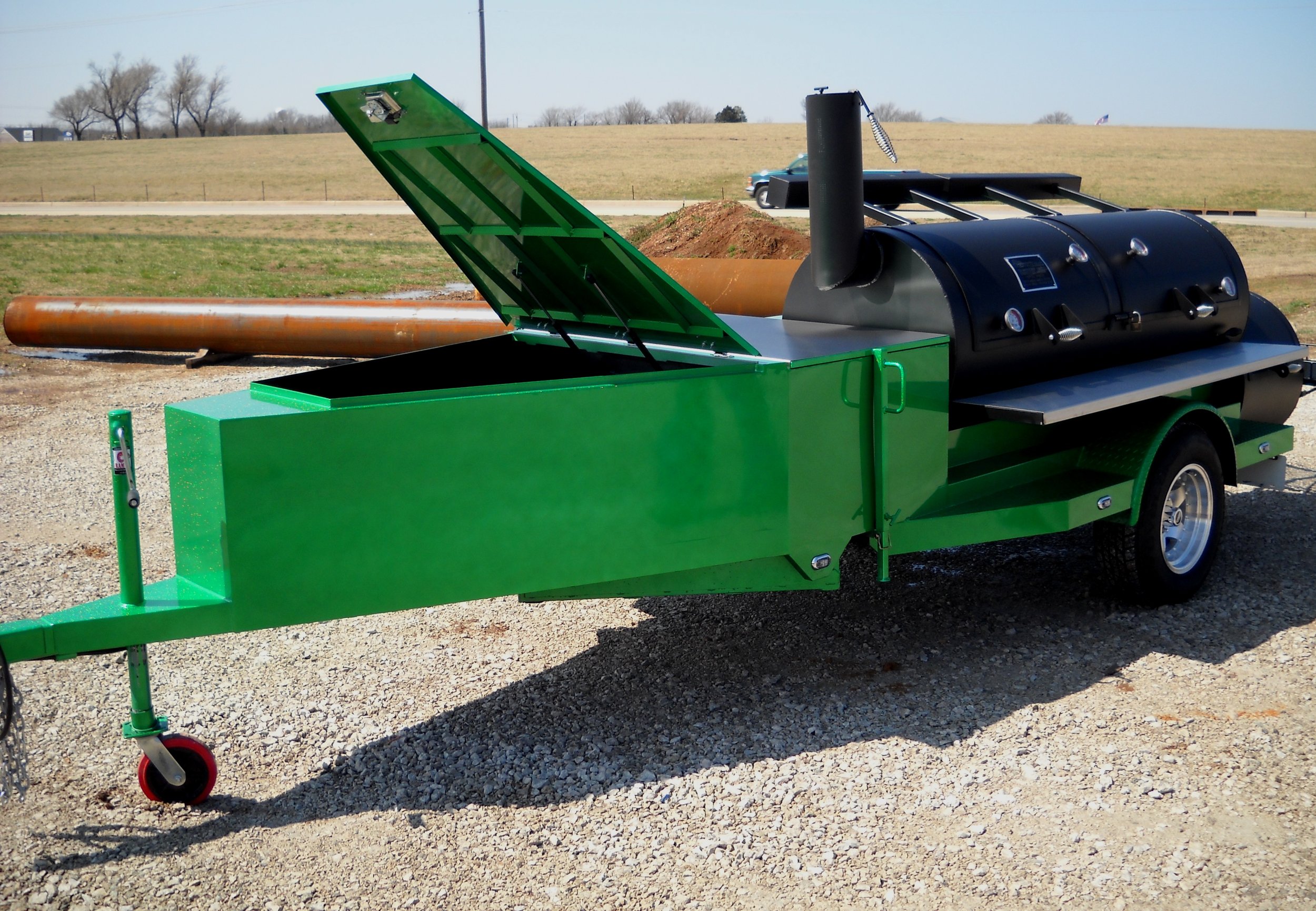 30 DD Green Bullet Front open.JPG